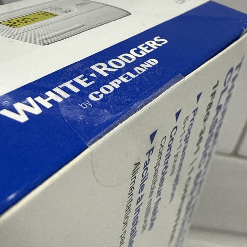 White-Rodgers Copeland Classic 1F80-361 5+1+1 Day Programmable Thermostat 1H/1C - Picture 8 of 10